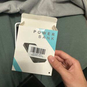 New Power Bank Magnetic Battery Pack Wireless Charger for iPhone Black